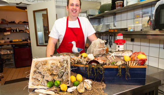EcrinDesSaveurs-Cuisine-BD-1652 Restaurant l'Ecrin des saveurs en cuisine avec thierry les fruits de mer