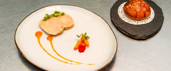 Restaurant l'Ecrin des saveurs en cuisine foie gras
