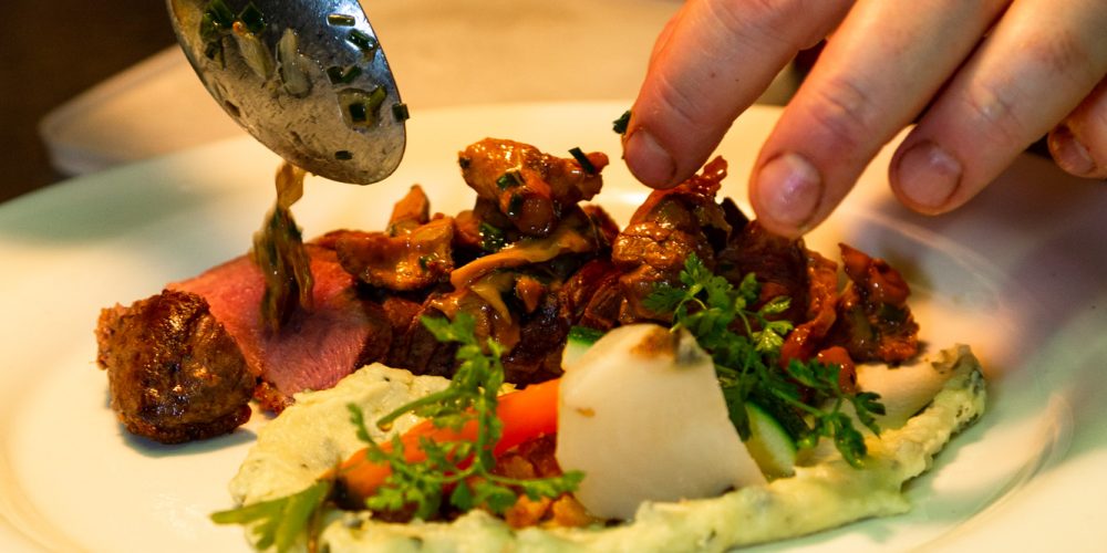 Restaurant l'Ecrin des saveurs en cuisine avec Thierry