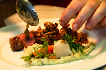 Restaurant l'Ecrin des saveurs en cuisine avec Thierry