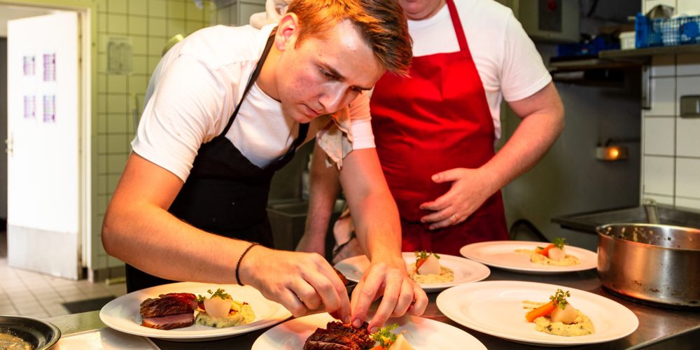Restaurant l'Ecrin des saveurs en cuisine